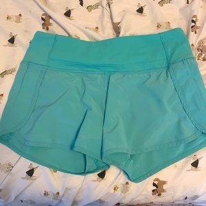 Lululemon blue shorts